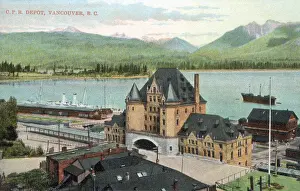 Depot Prints: Canadian Pacific Railroad Depot, Vancouver, Canada