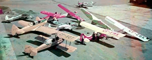 Fairchild Collection: Canadian registered light aircraft and gliders