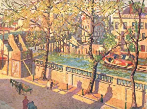 Hilary Prints: Canal Boat