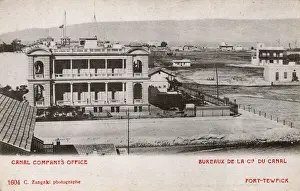 Canal Company office, Port Tewfik (Suez Port) in Suez, Egypt