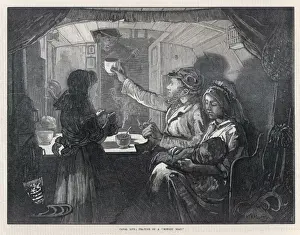 Life Style Prints: Canal Folk Take Tea / 1876