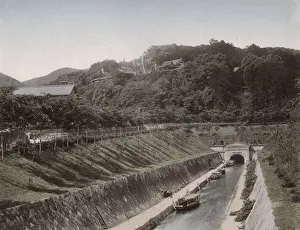 Canal from lake Biwa, near Kyoto
