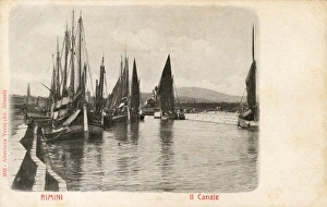 Rimini Gallery: The Canal at Rimini, Italy