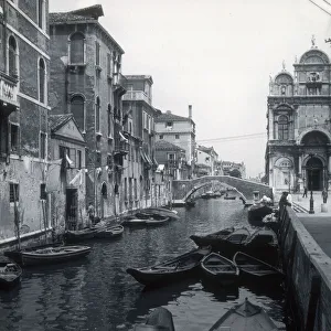 Canal scene, Venice, Italy