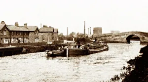 Selby Prints: Canal at Selby, early 1900's