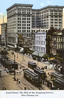 Canal Street, New Orleans, Louisiana, USA
