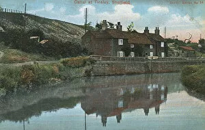 Tinsley Collection: Canal at Tinsley, Sheffield