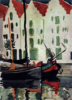 Enid Prints: Canal Watercolour