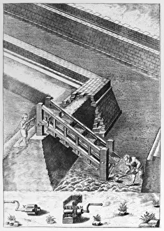 Milling Prints: Canals, construction technique