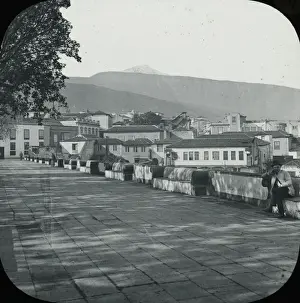 Canary Islands - Orotava, The Town from Plaza de la Constitu