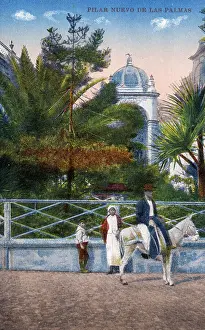 Archipelago Prints: Canary Islands - Plaza del Pilar Nuevo, Las Palmas