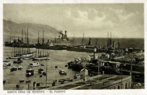 Archipelago Collection: Canary Islands - The Port, Santa Cruz de Tenerife