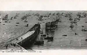 Flotilla Prints: Cancale, Brittany, France - The Oyster Beds