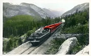 Candian Pacific Railway - TransCanada Limited - near Field, British Columbia, Canada