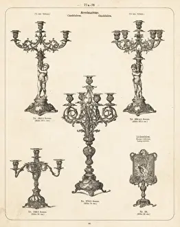 Candlelabra and candlesticks