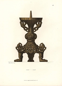 Artworksandappliancesfromthemiddleagestothe17thcentury Collection: Candlestick