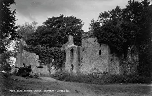 Overcast Prints: Candlestone Castle Ruins