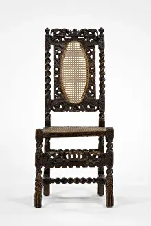 Caned chair