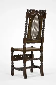 Caned chair