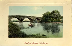Wimborne Prints: Canford Bridge, Canford, Dorset