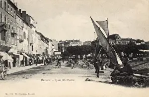 Quai Prints: Cannes, France - Quai St. Pierre