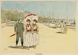 Stoll Prints: Cannes Seafront