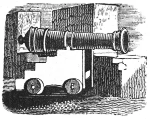 Battlement Prints: Cannon, c. 1810