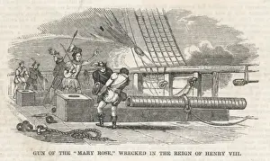 CANNON ON MARY ROSE