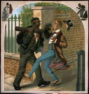 Sweep Prints: Cannon Row chimney sweep
