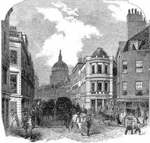 Images Dated 21st November 2004: Cannon Street, London, 1854