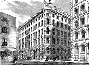 Cannon Street West, London, 1856