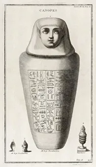 Mummified Prints: CANOPIC JAR