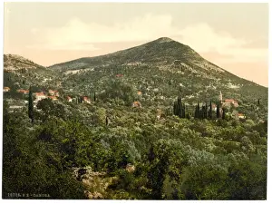 Dalmatia Prints: Canosa (i. e. Cannosa), general view, Dalmatia, Austro-Hunga