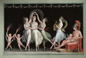 Fine Art Gallery: CANOVA, Antonio (1757-1822). The Graces and Venus
