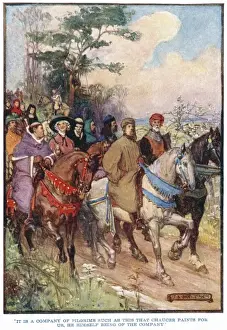 Pilgrims Prints: The Canterbury Pilgrims