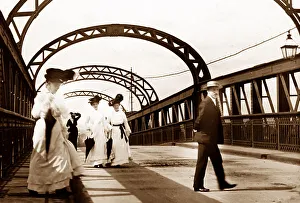 The Cantilever Bridge, Latchford, Victorian period