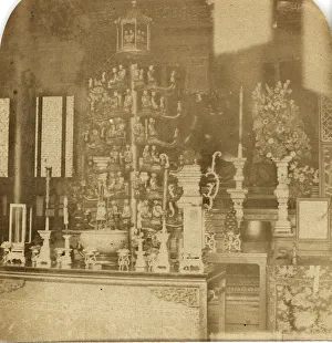 Idol Collection: Canton. Candelabra before the Idol of Longevity