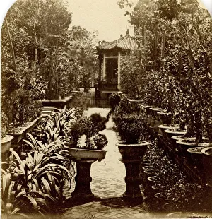 Canton. General View of How Qua's Garden