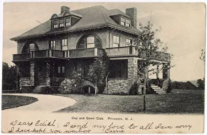 Dormer Prints: Cap and Gown Club, Princeton, New Jersey, USA Date: circa 1900s