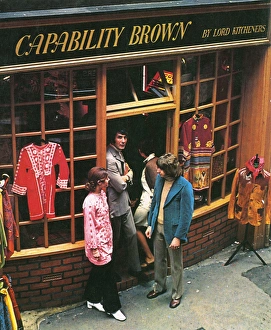 Images Dated 23rd January 2017: Capability Brown boutique, Carnaby Street