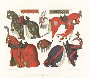 Joust Prints: Caparisons for horses in tourneys, 15th and 16th century