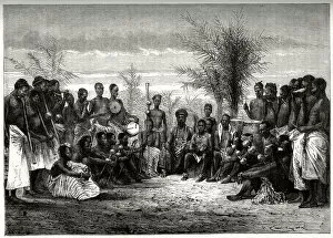 Captives Collection: A Cape Coast King and His Court, Third Anglo-Ashanti War or First Ashanti Expedition