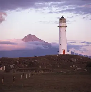 Egmont Prints: Cape Egmont lighthouse, North Island, New Zealand