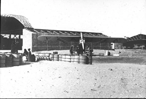 Abgf Collection: Cape Juby (petrol barrels)