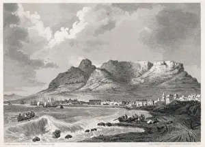 C1840 Prints: Cape Town / Harbour C1840