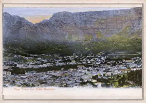 Slopes Prints: Cape Town and Table Mountain South Africa