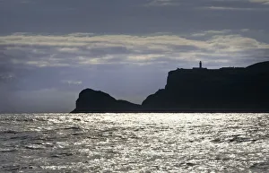 Images Dated 5th September 2019: Cape Wrath headland and lighthouse from seaward - Scotland