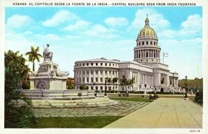 Fountain Collection: Capitol Building, Havana, Cuba