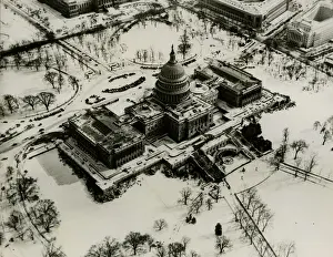 Worst Prints: Capitol Building, Washington, USA, in the snow