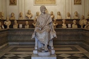 Images Dated 4th March 2009: Capitoline Museums. Hall of the Philosophers. Rome. Italy